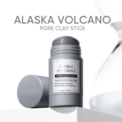 SOFTORASKIN Alaska Volcano Clay Stick – Blackhead Remover & Pore Cleanser
