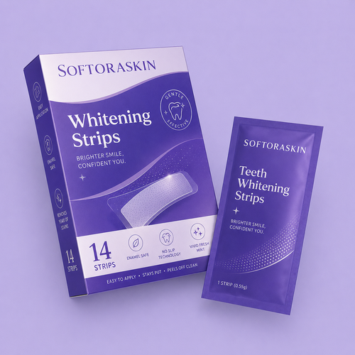 SOFTORASKIN™ Purple Whitening Strips