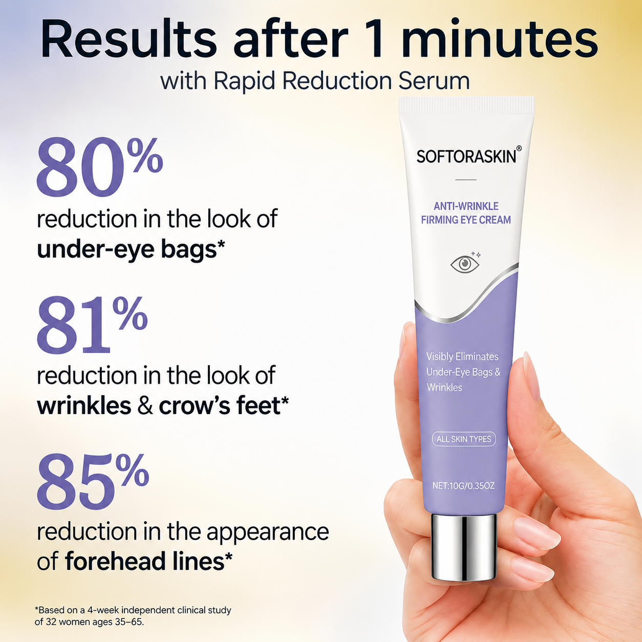 SOFTORASKIN™ Rapid Face Tightener – Look Refreshed & Firmer in 30 Seconds
