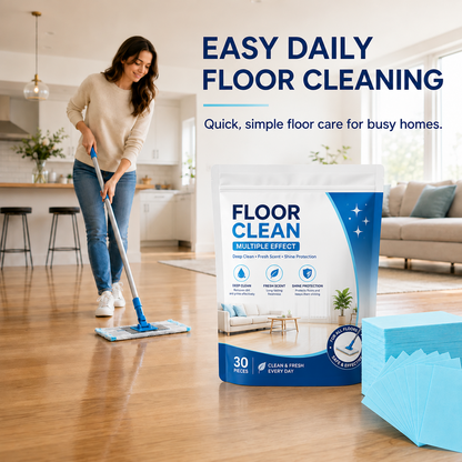 Floor Cleaning Wipes—Instant Cleaning, No Residue