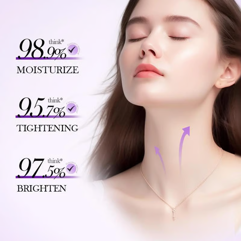 SOFTORASKIN™ 5-Roller Neck Firming Cream – Collagen & Hyaluronic Acid for Smoother, Tighter-Looking Neck Skin