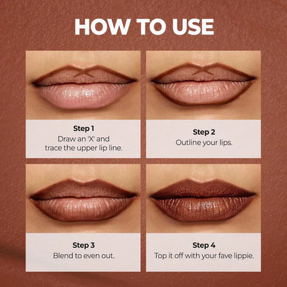 Last Day Buy 1 Get 1 Free Easy Glide Lip Liner — Creamy, Blendable Color with Smooth Application, Summervibes