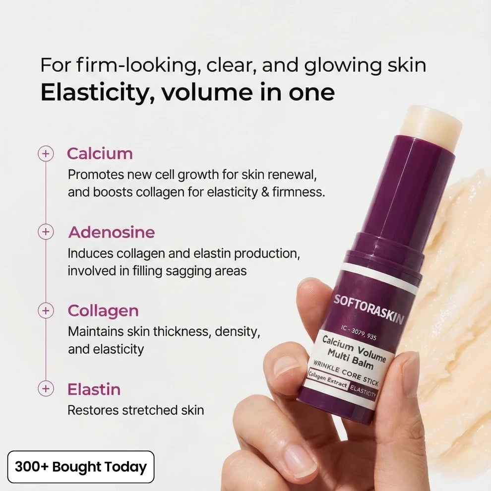 SoftoraSkin™ Plumping Glow Balm – Smooth Wrinkles & Restore Radiance