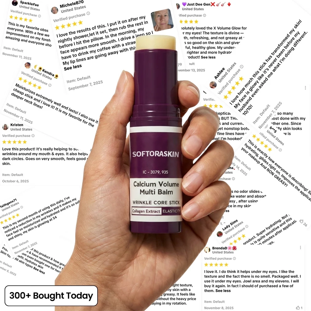 SoftoraSkin™ Plumping Glow Balm – Smooth Wrinkles & Restore Radiance